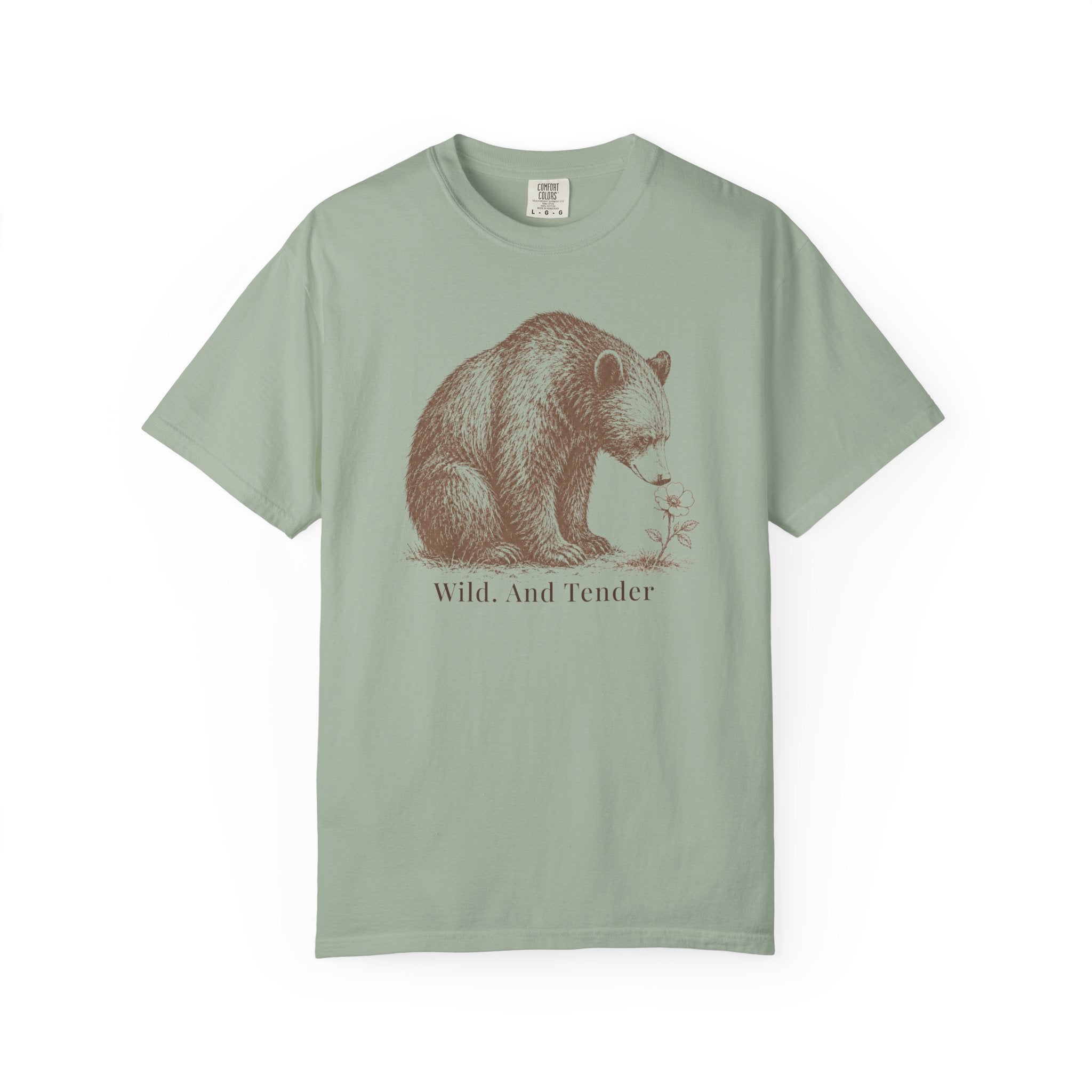 Bear Wild. And Tender Flower T-Shirt