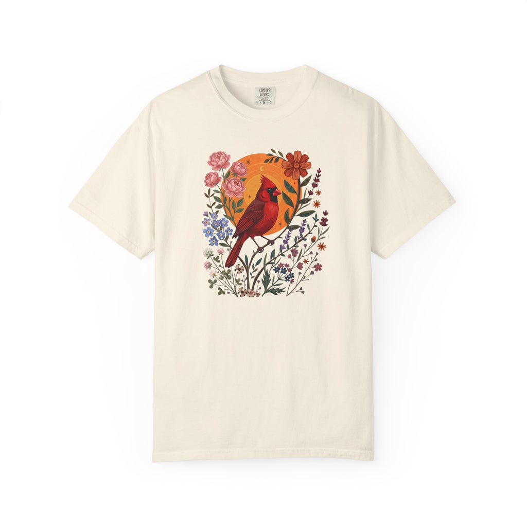 Cardinal Floral Sun T-Shirt