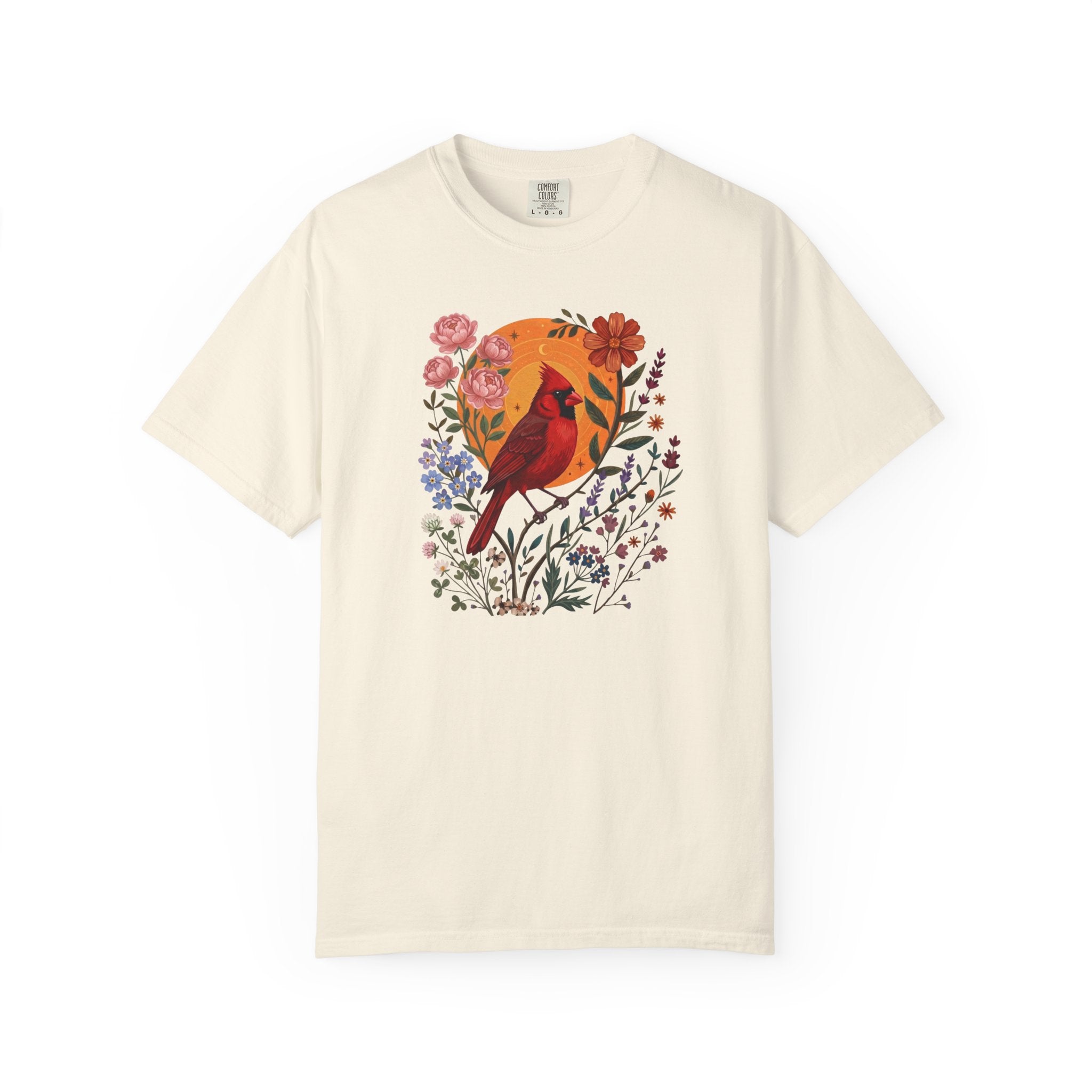 Cardinal Floral Sun T-Shirt