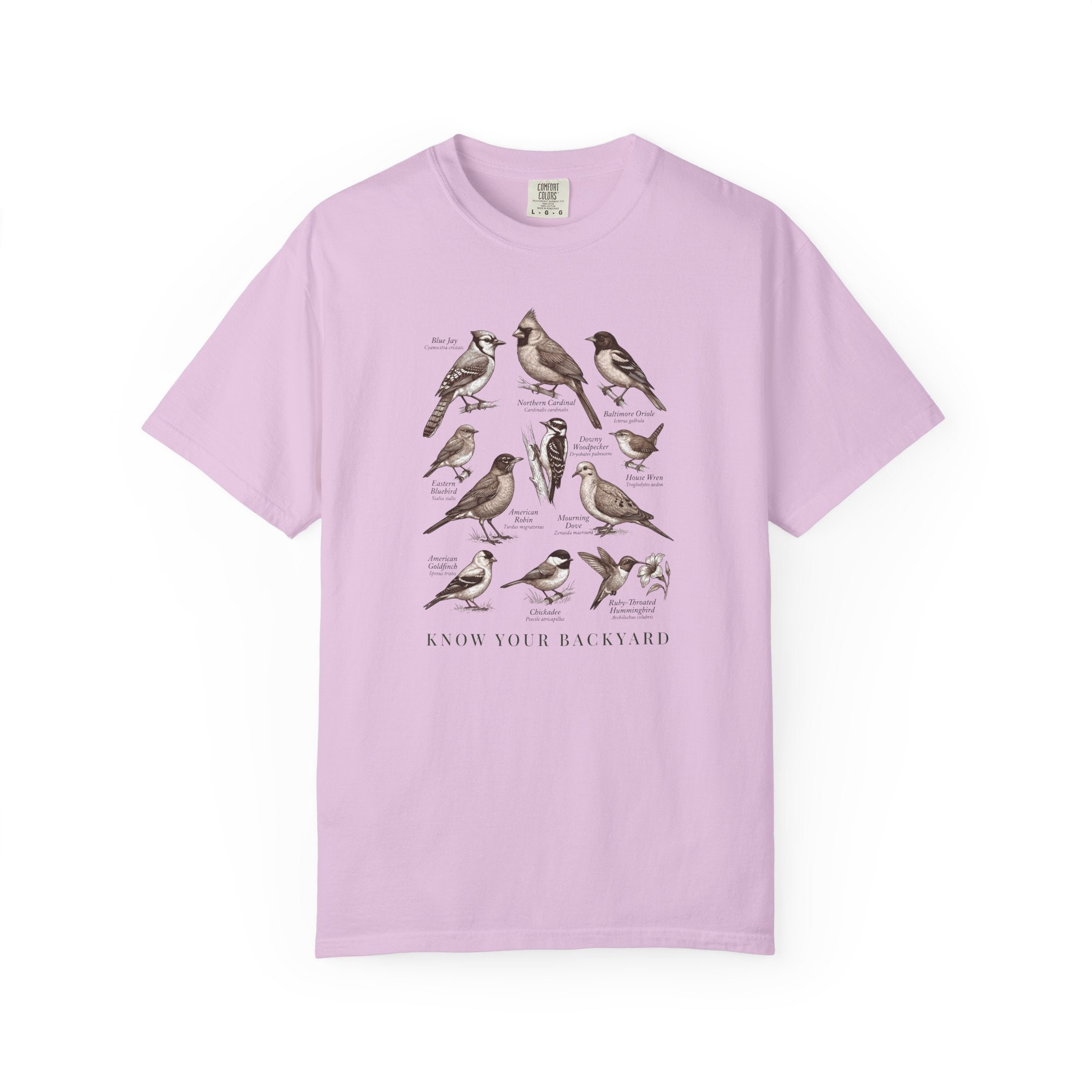 Know Your Backyard Birds T-Shirt