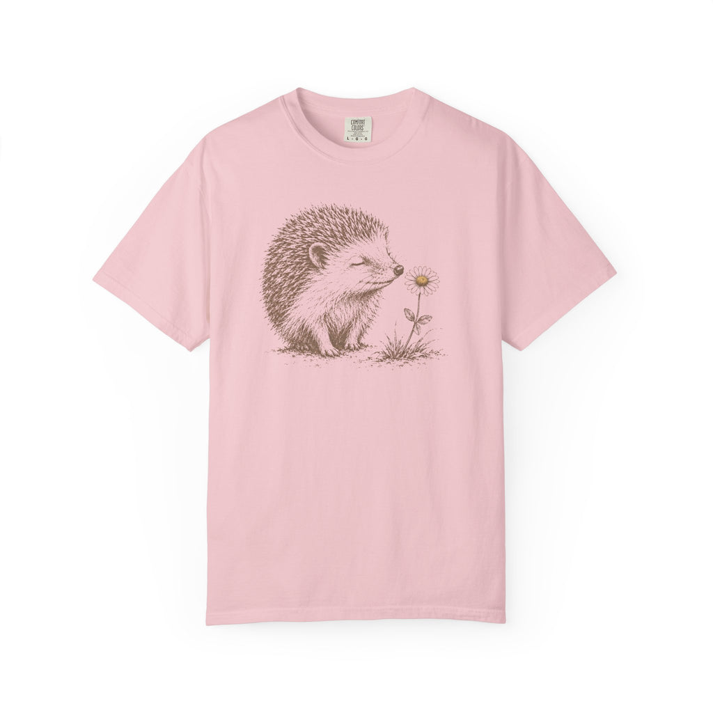 Hedgehog Flower T-Shirt