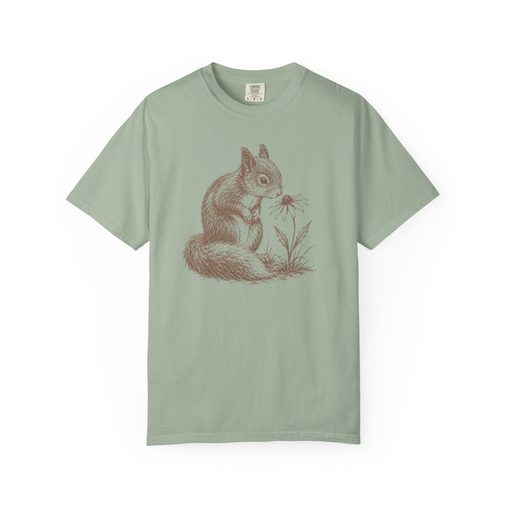 Squirrel Flower T-Shirt