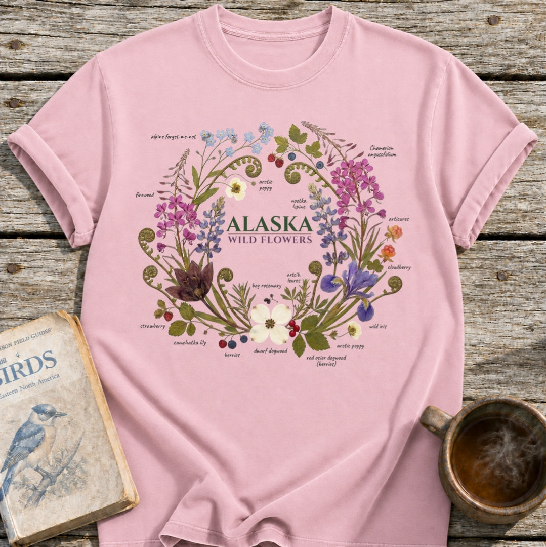 Alaska Wild Flowers Shirt