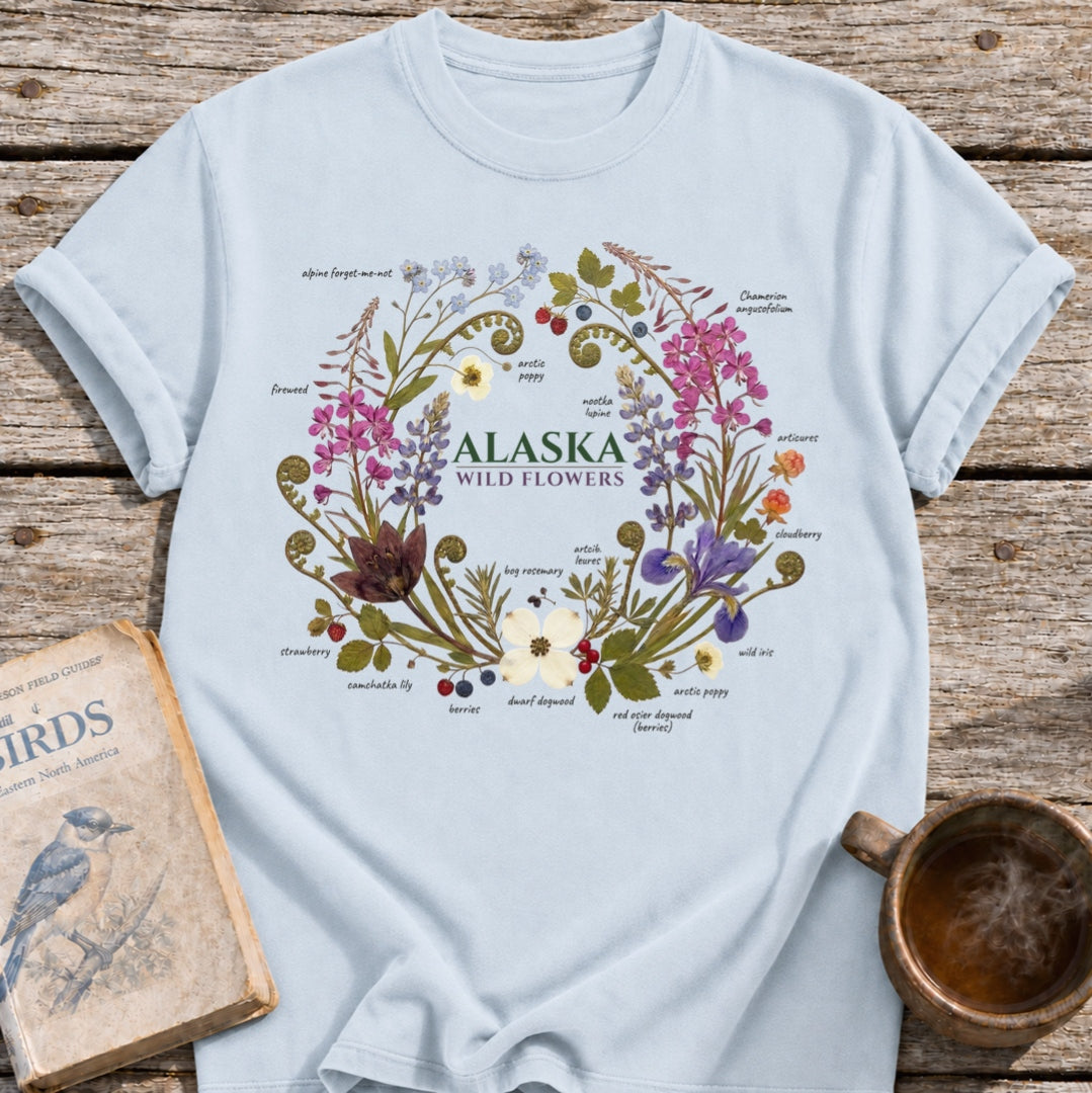 Alaska Wild Flowers Shirt