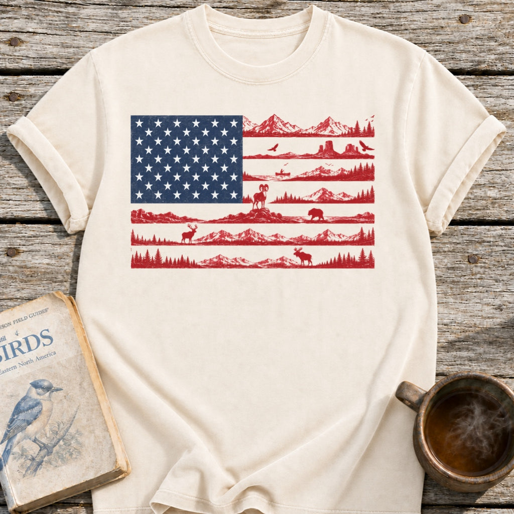 American Wilderness Flag T-Shirt