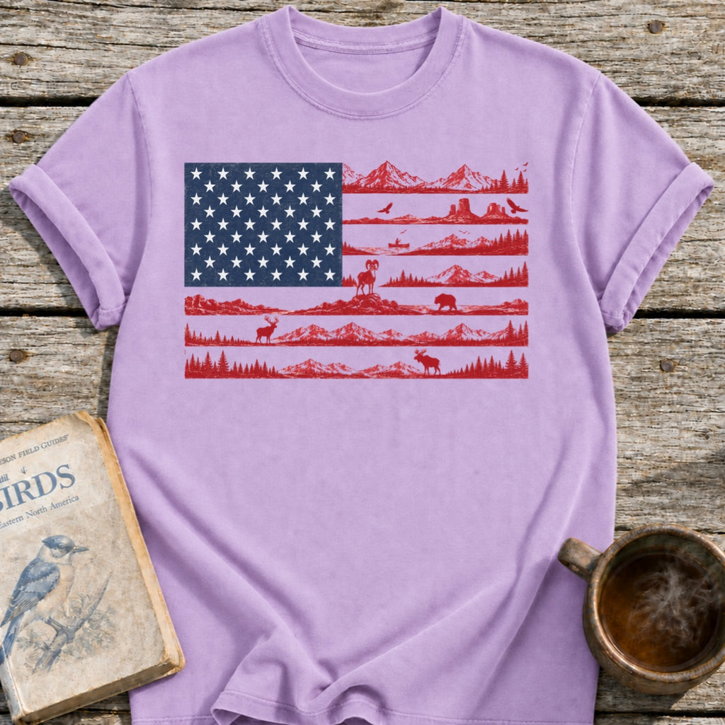 American Wilderness Flag T-Shirt