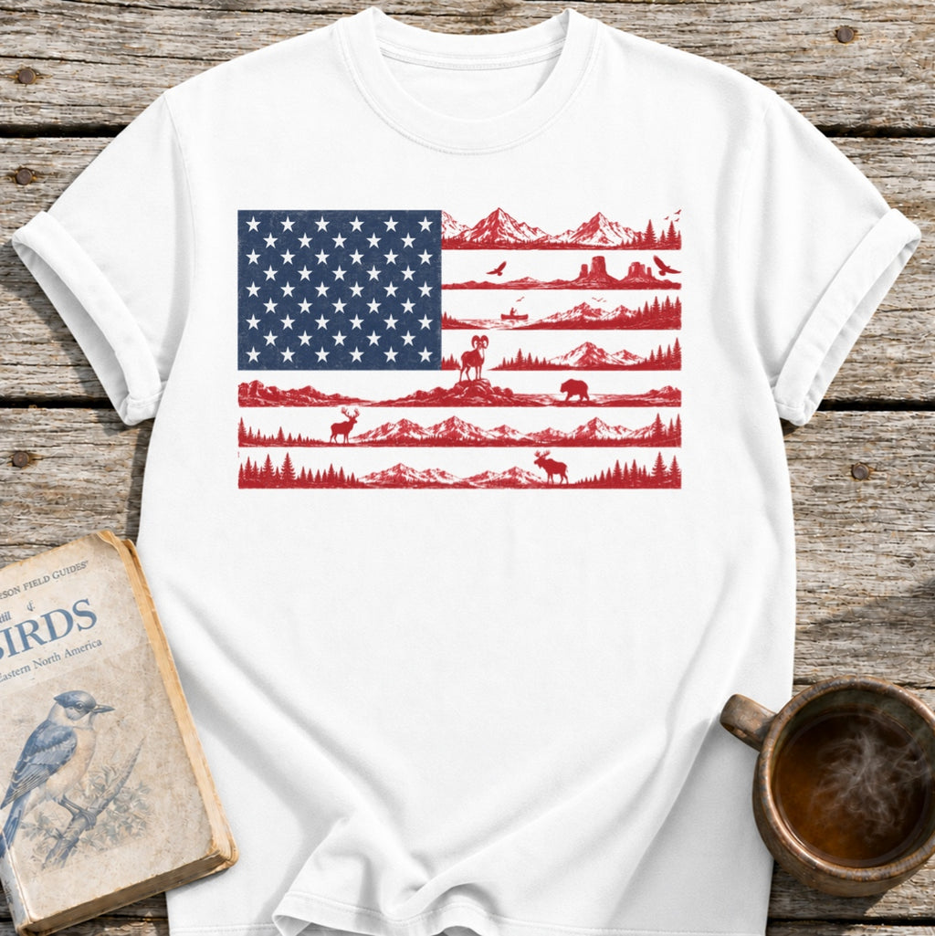 American Wilderness Flag T-Shirt