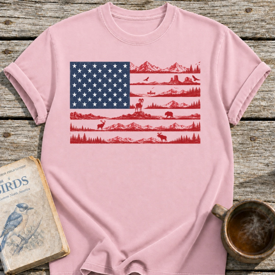 American Wilderness Flag T-Shirt