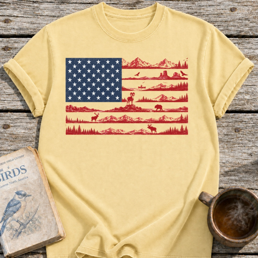American Wilderness Flag T-Shirt