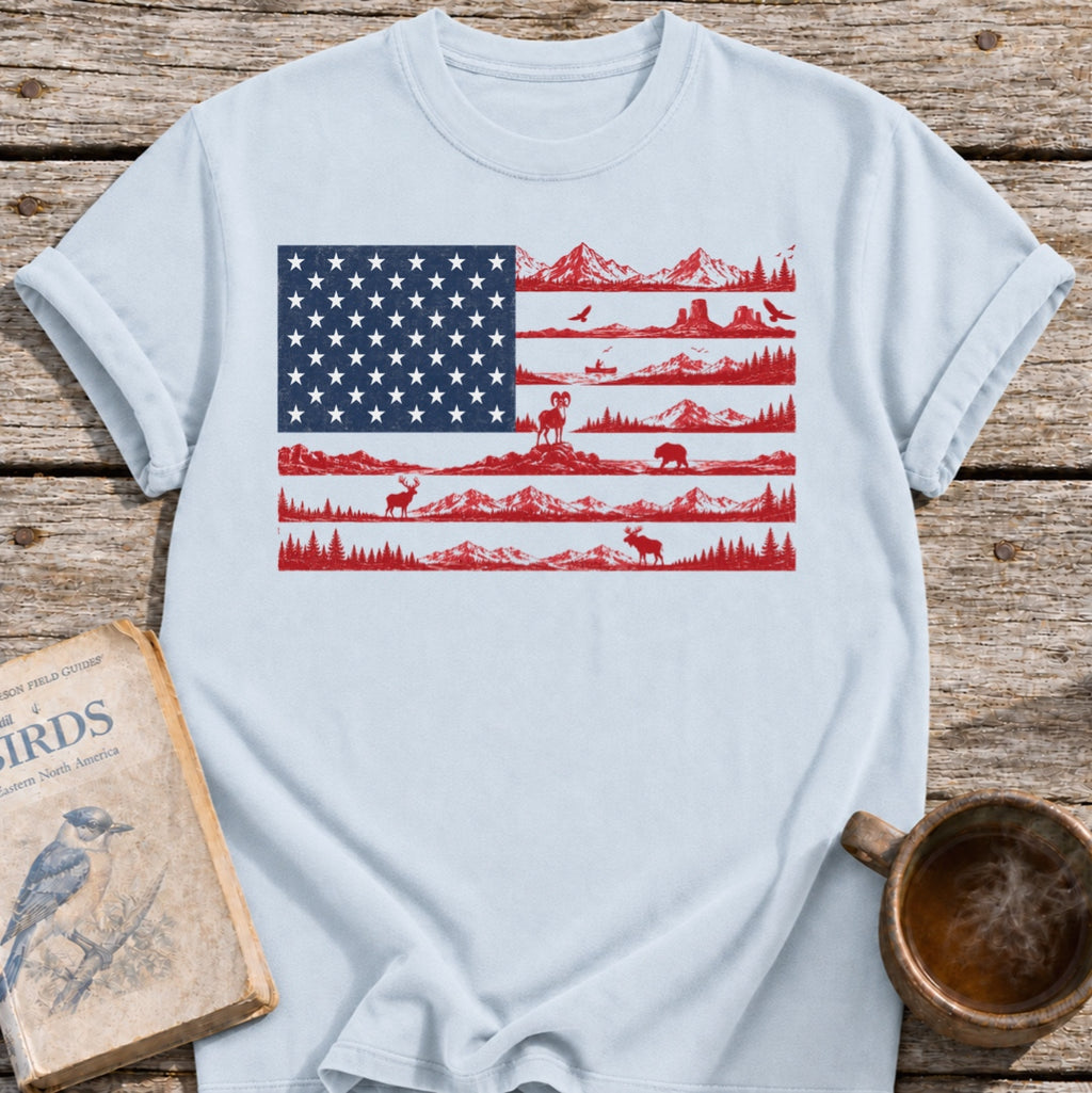 American Wilderness Flag T-Shirt