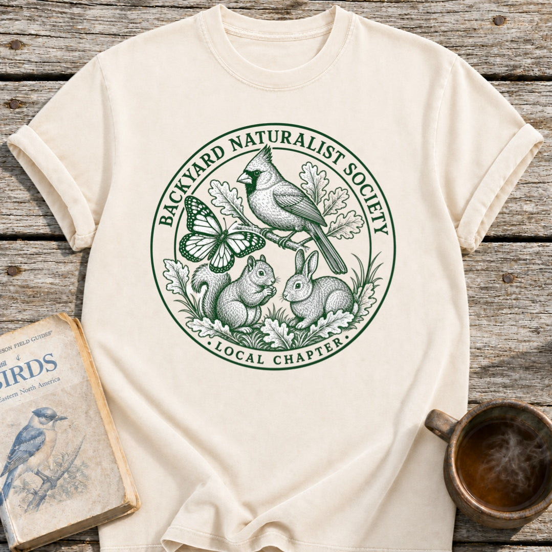 Backyard Naturalist Society T-Shirt