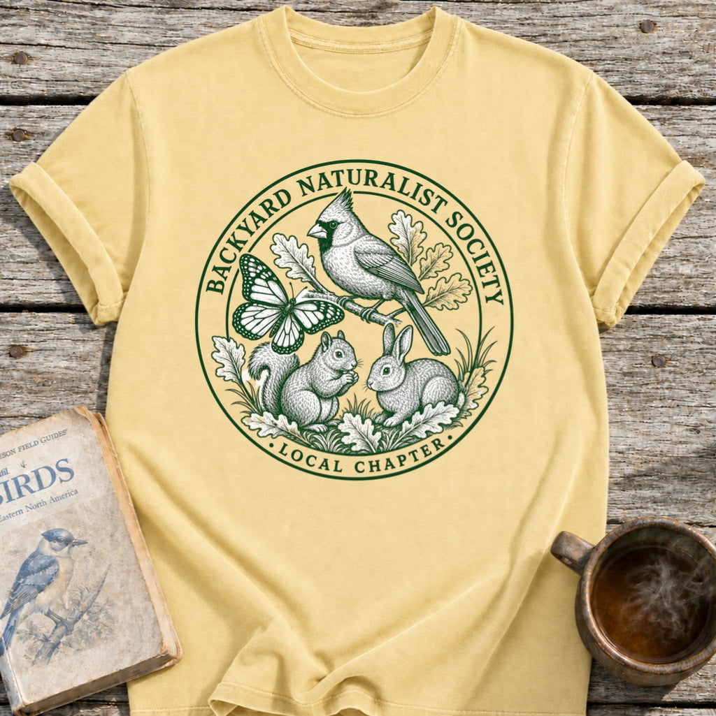 Backyard Naturalist Society T-Shirt