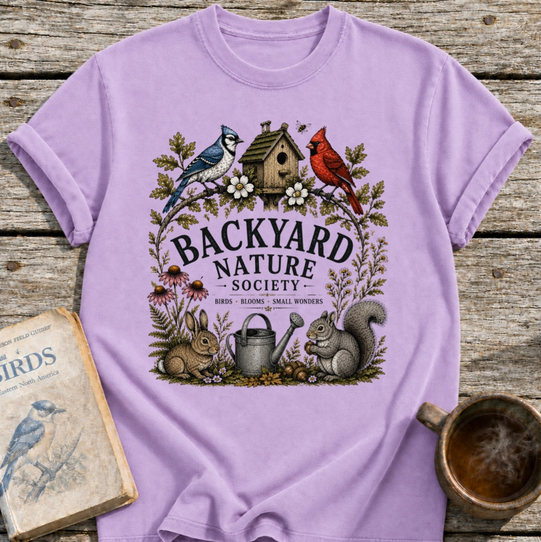 Backyard Nature Society T-Shirt