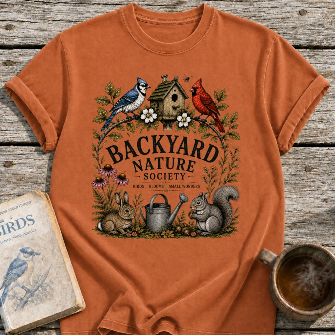 Backyard Nature Society T-Shirt