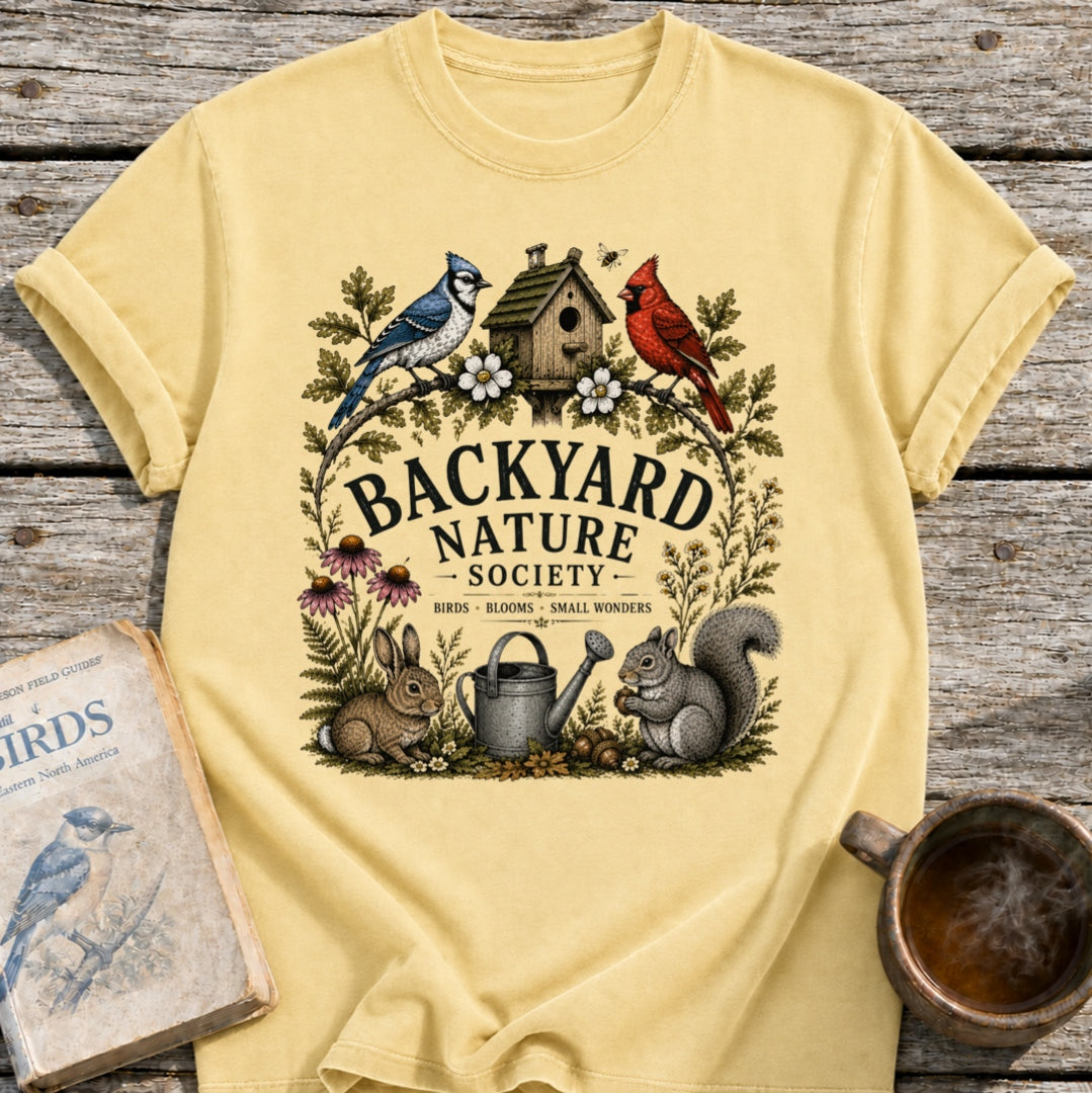 Backyard Nature Society T-Shirt