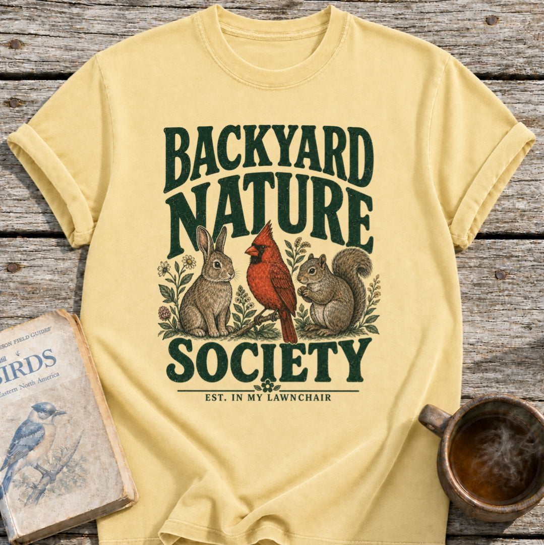Backyard Nature Society T-Shirt