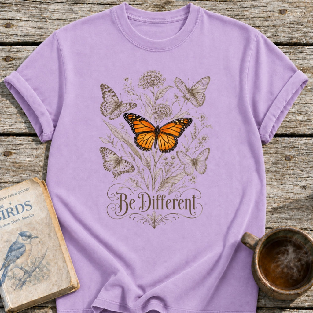 Be Different Butterfly T-Shirt