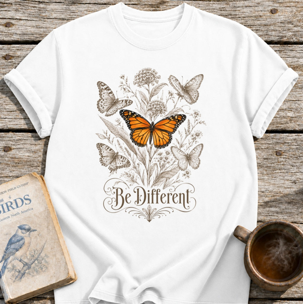 Be Different Butterfly T-Shirt