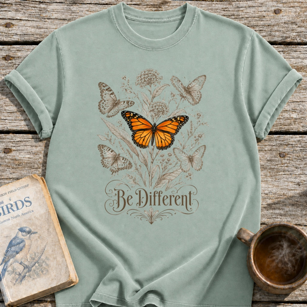 Be Different Butterfly T-Shirt