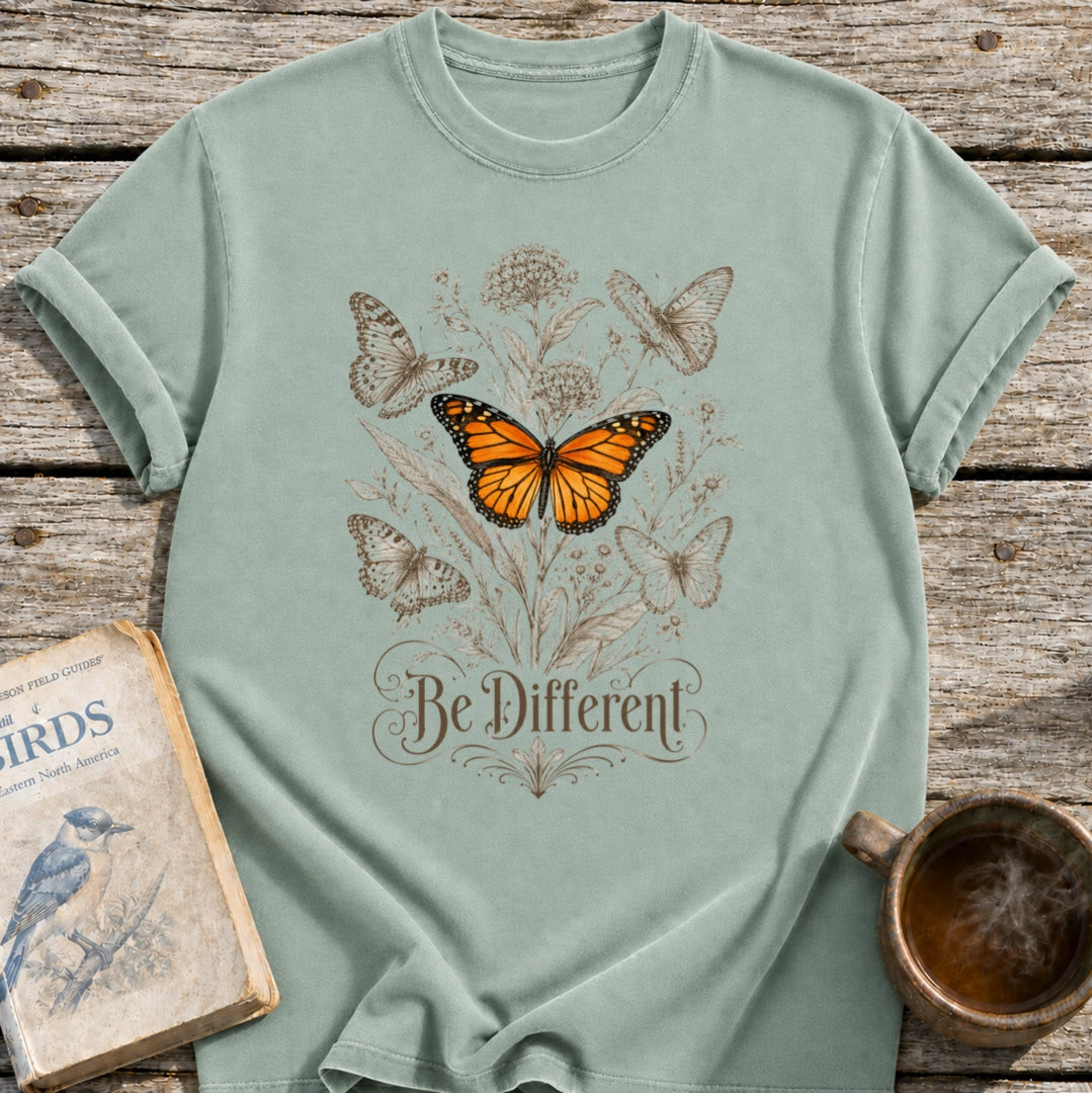 Be Different Butterfly T-Shirt