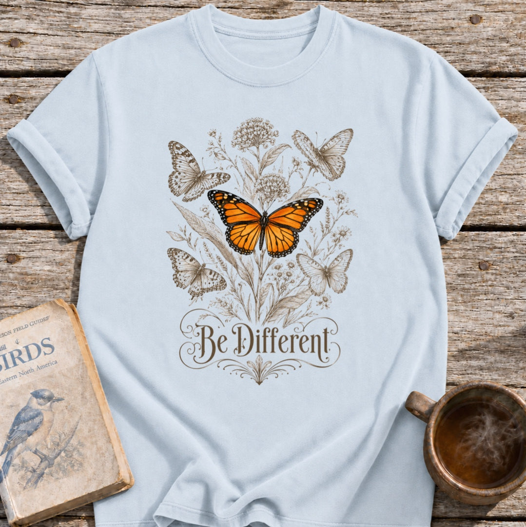 Be Different Butterfly T-Shirt