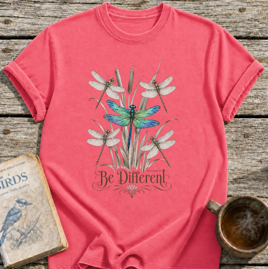 Be Different Dragonfly T-Shirt