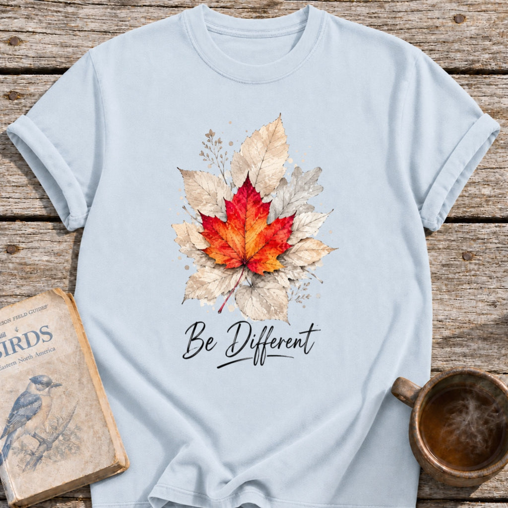 Be Different Leaf T-Shirt