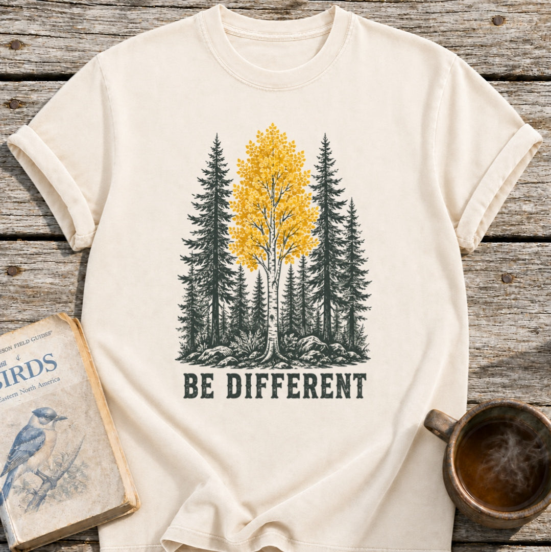 Be Different Tree T-Shirt