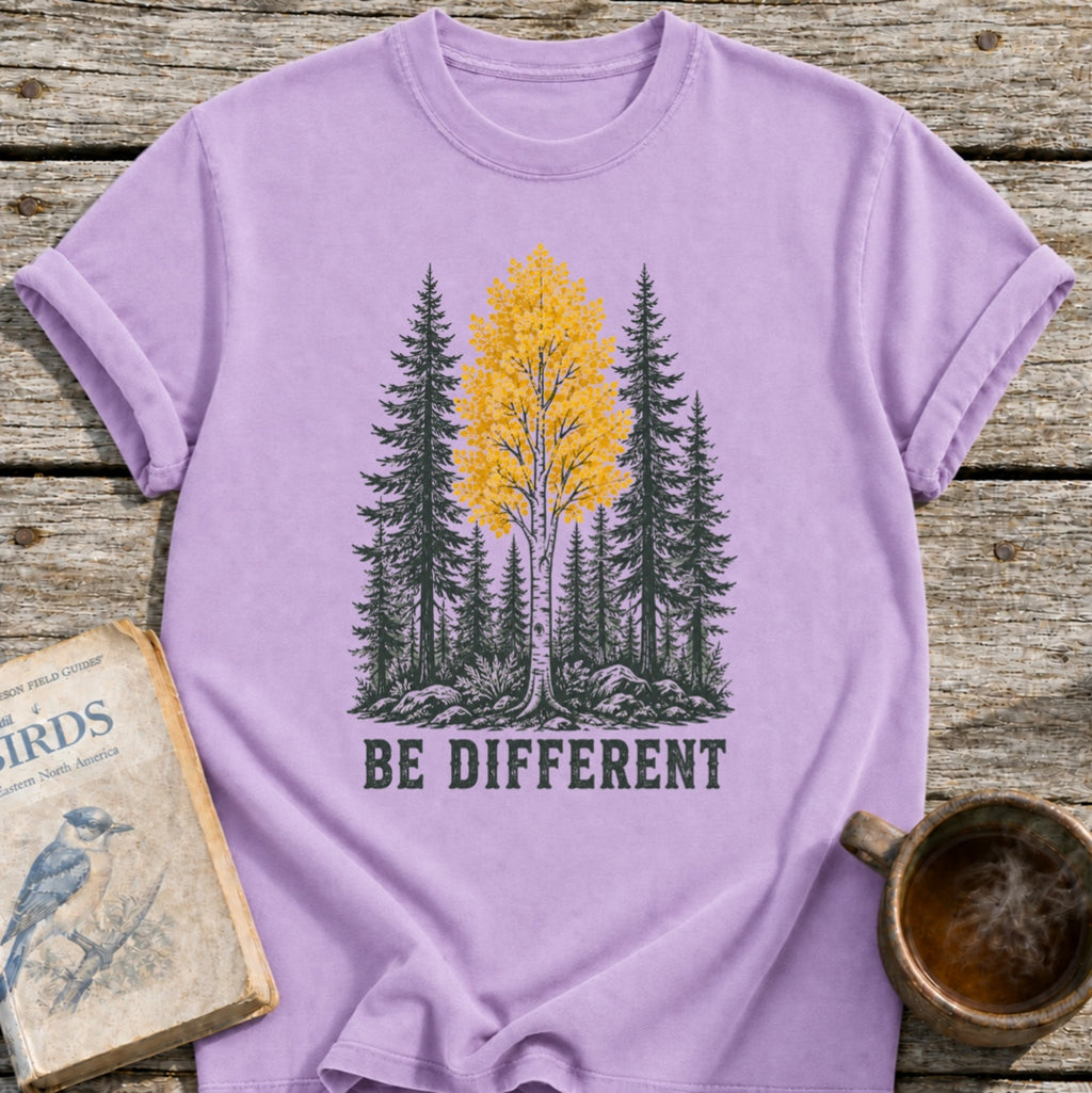 Be Different Tree T-Shirt