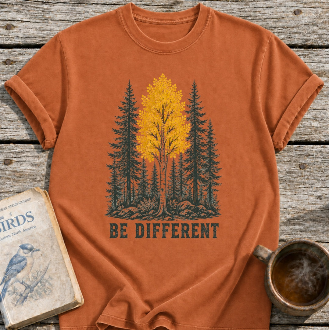 Be Different Tree T-Shirt