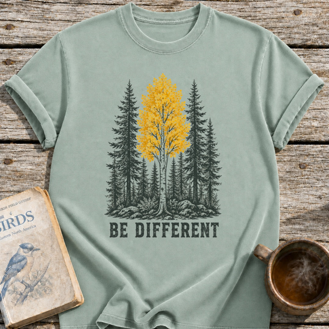 Be Different Tree T-Shirt