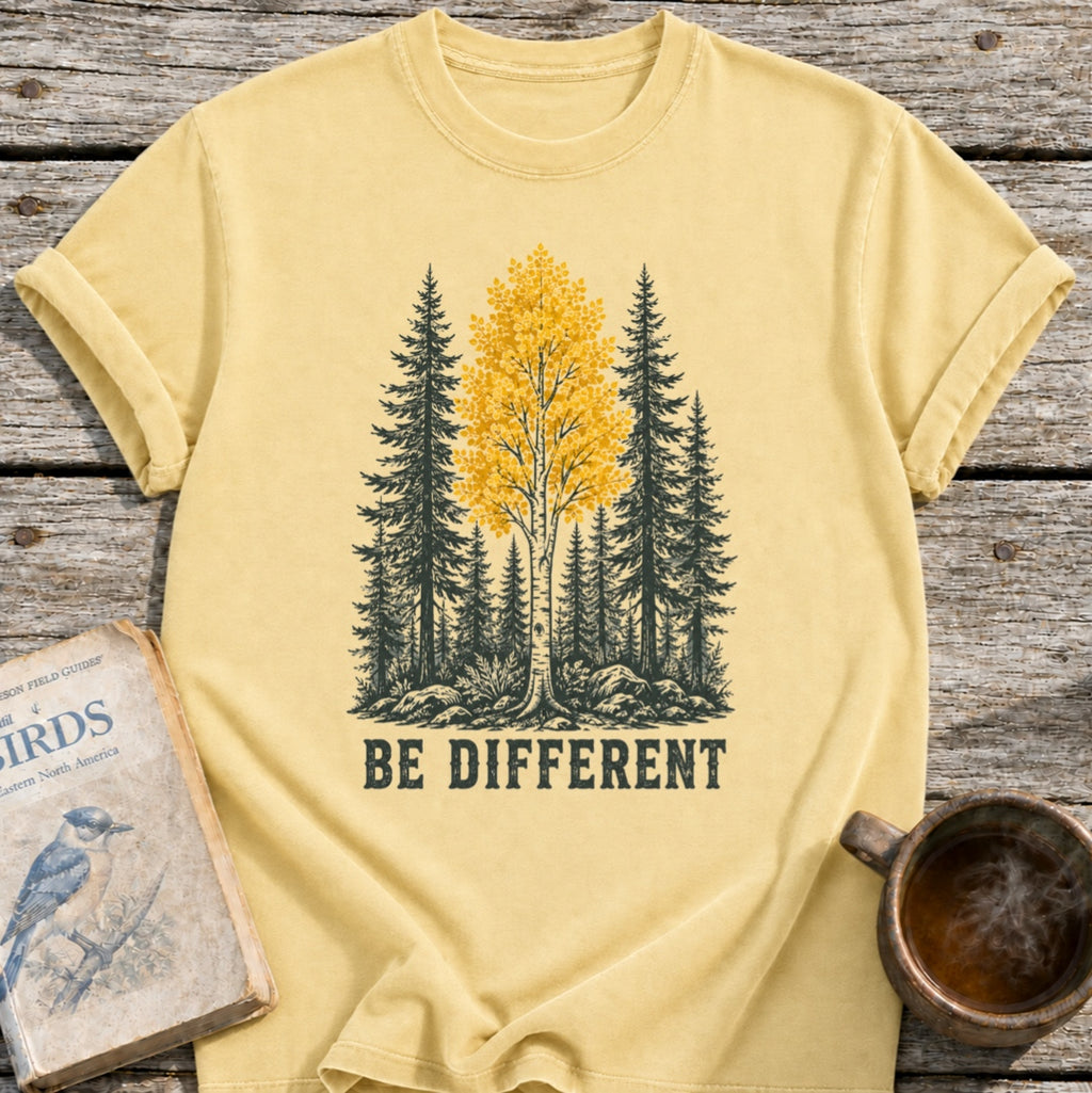 Be Different Tree T-Shirt