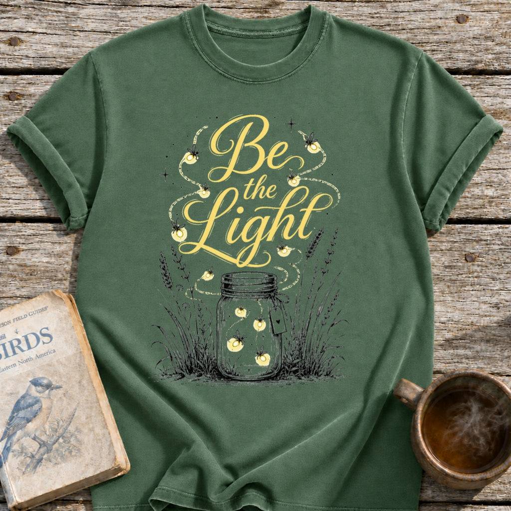 Be the Light Fireflies Jar T-Shirt