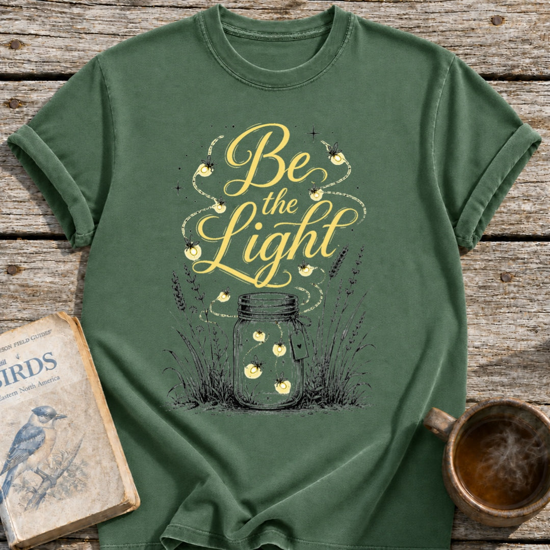 Be the Light Fireflies Jar T-Shirt