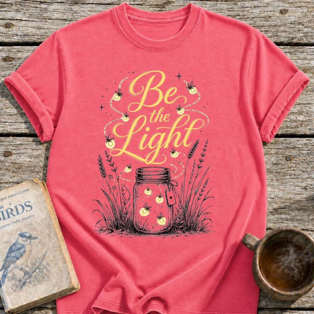 Be the Light Fireflies Jar T-Shirt