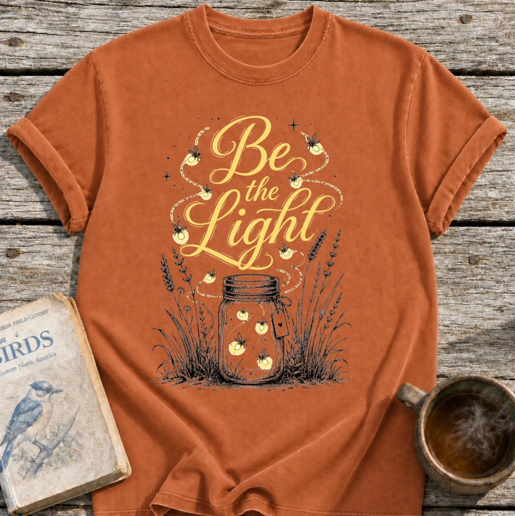 Be the Light Fireflies Jar T-Shirt