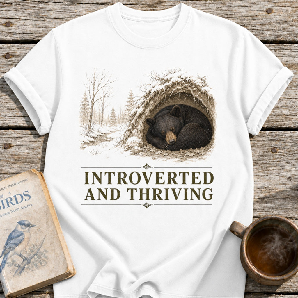 Bear Introverted and Thriving T-Shirt