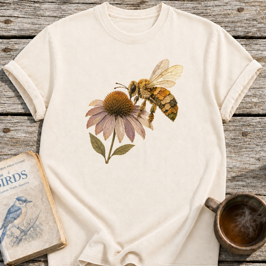 Bee Pressed Flowers T-Shirt