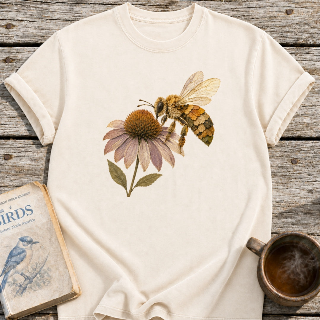 Bee Pressed Flowers T-Shirt