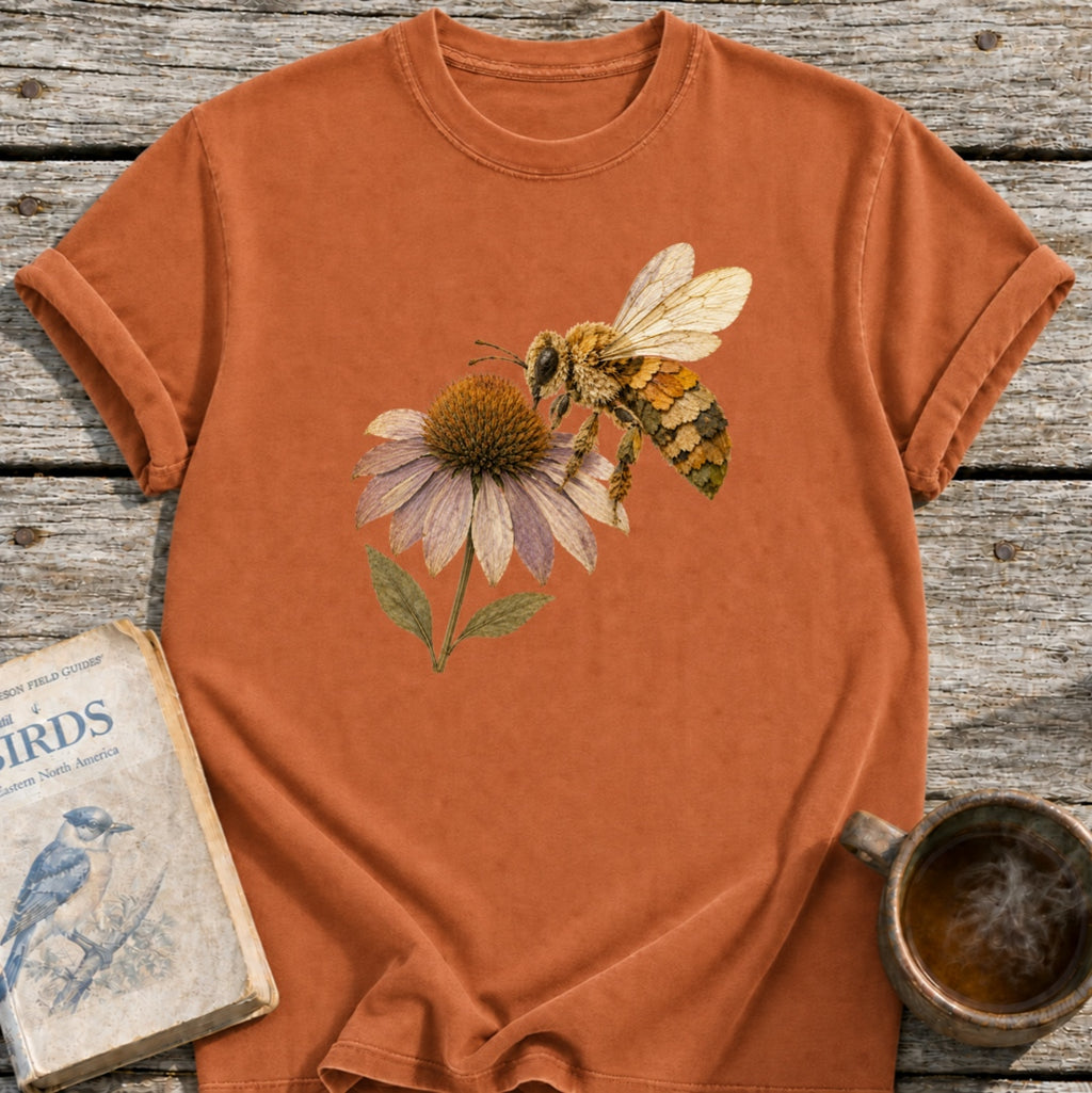 Bee Pressed Flowers T-Shirt