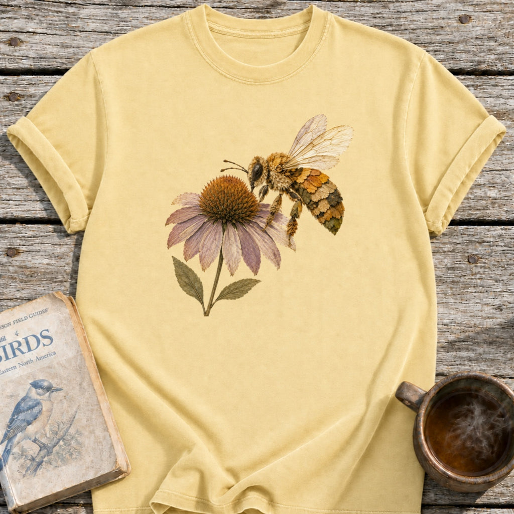 Bee Pressed Flowers T-Shirt
