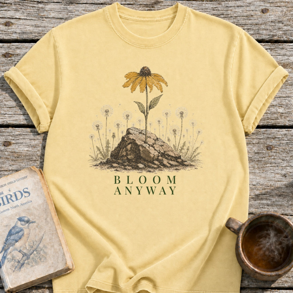 Bloom Anyway Flower T-Shirt