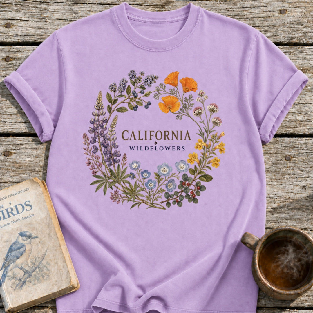 California Wildflowers T-Shirt