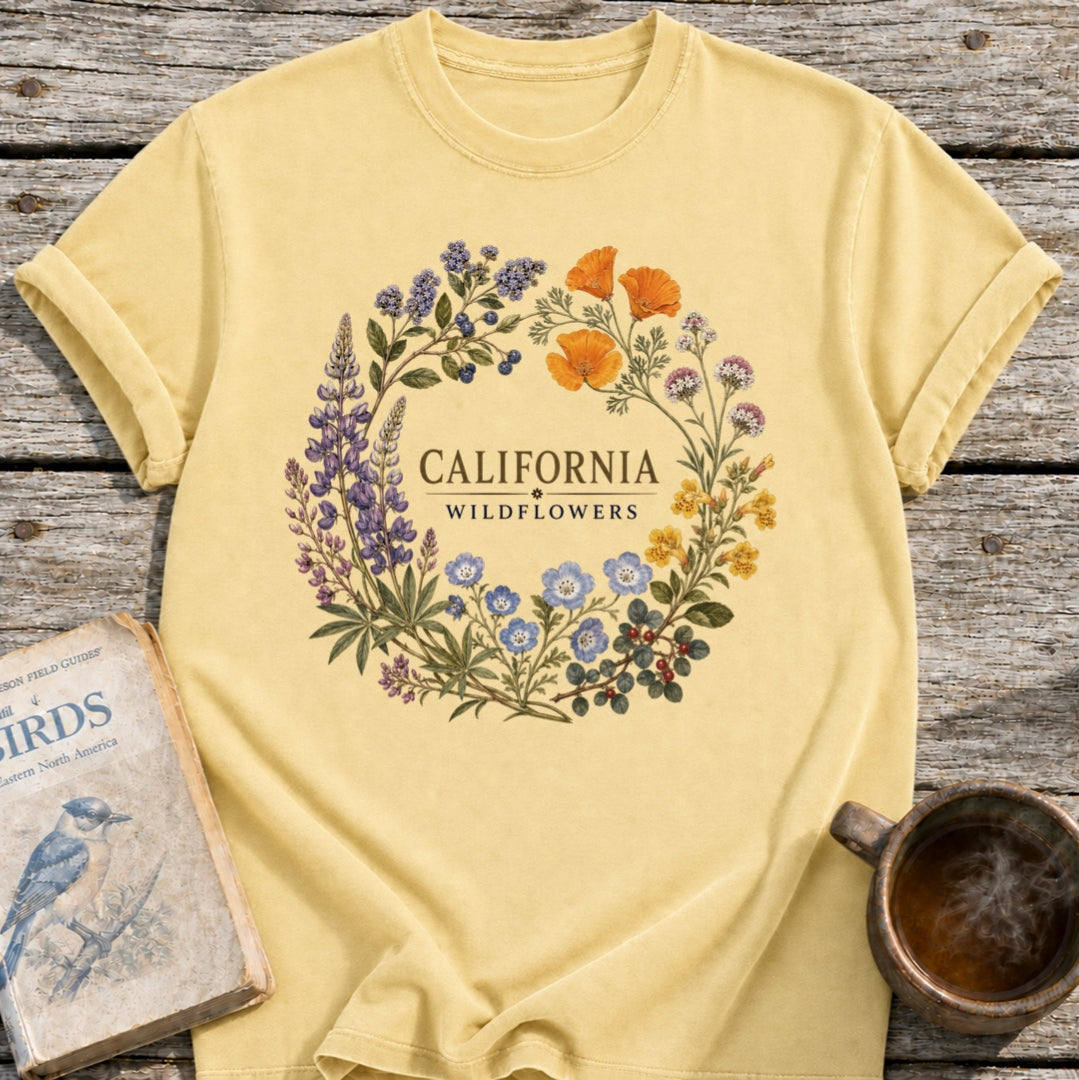 California Wildflowers T-Shirt