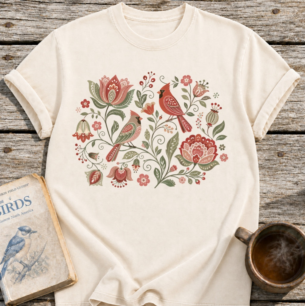Cardinals Floral T-Shirt