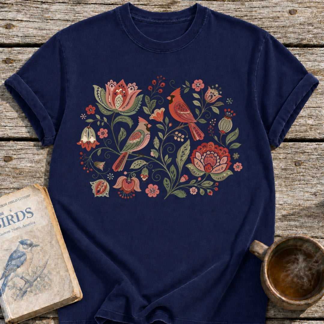 Cardinals Floral T-Shirt