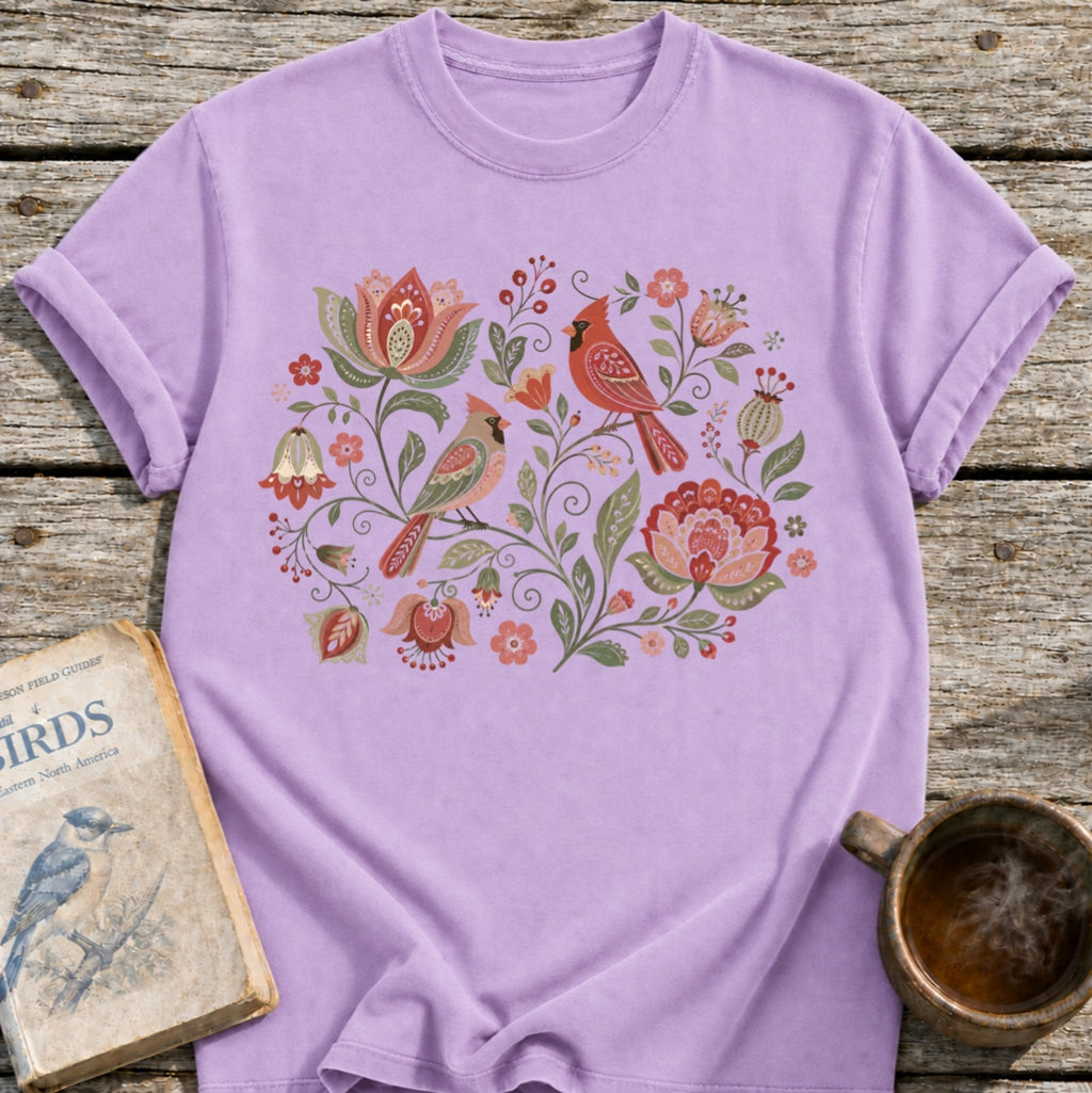 Cardinals Floral T-Shirt