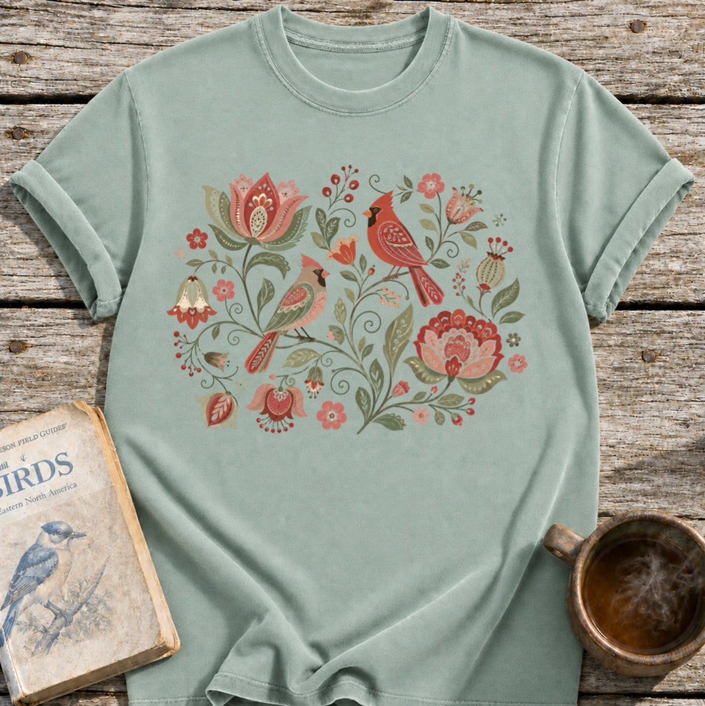 Cardinals Floral T-Shirt