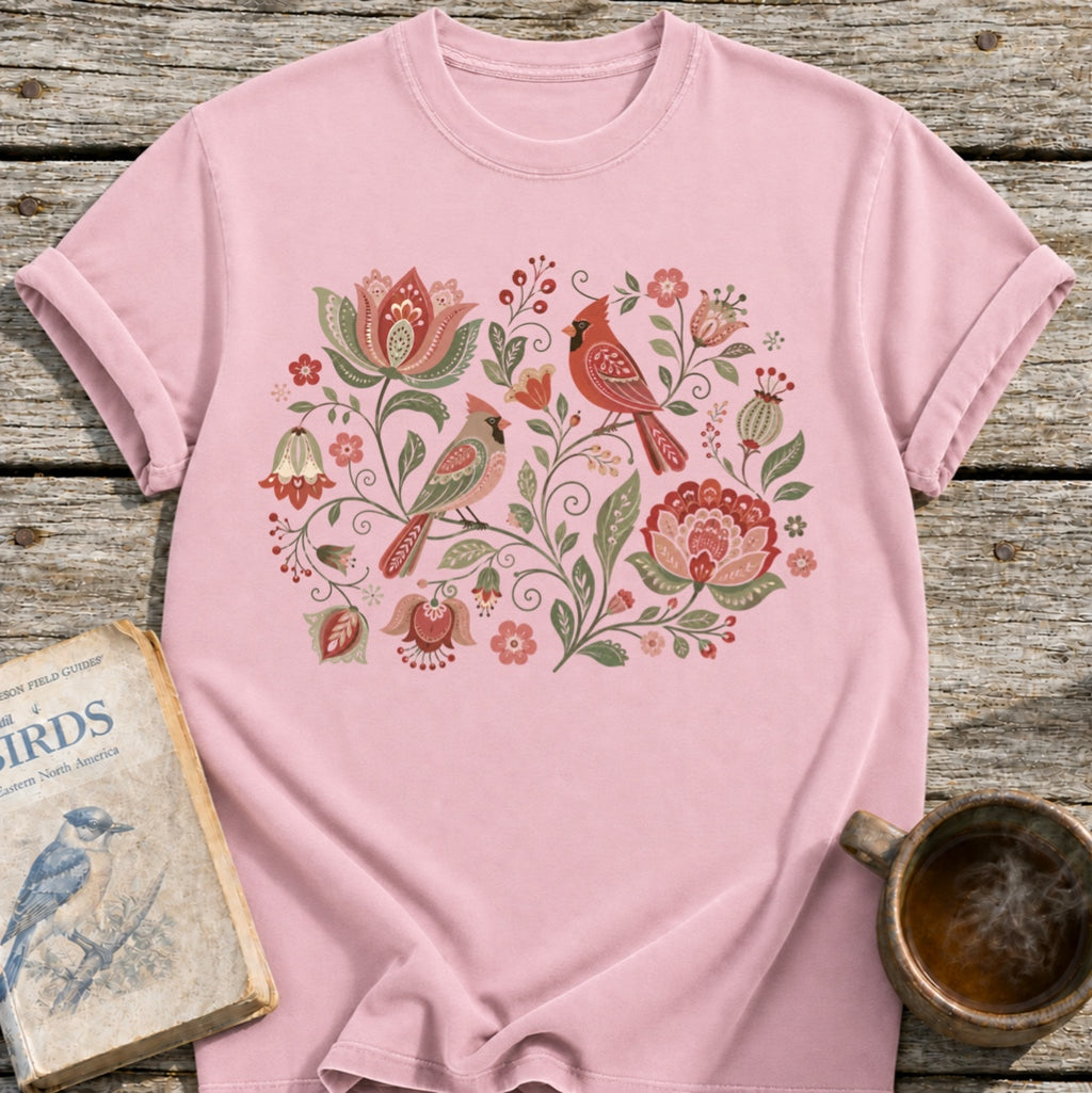 Cardinals Floral T-Shirt