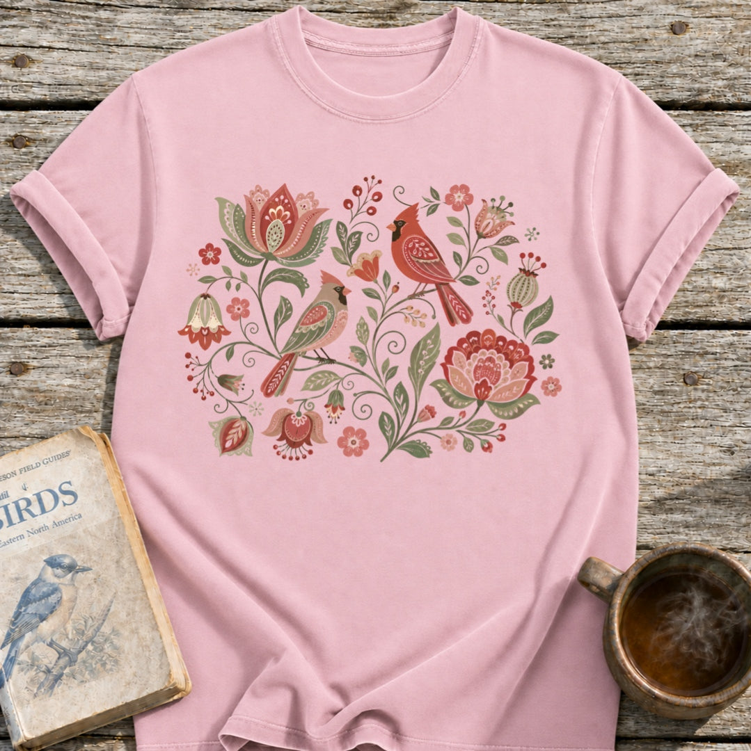 Cardinals Floral T-Shirt